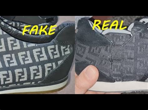 how to spot fake fendi black shoes